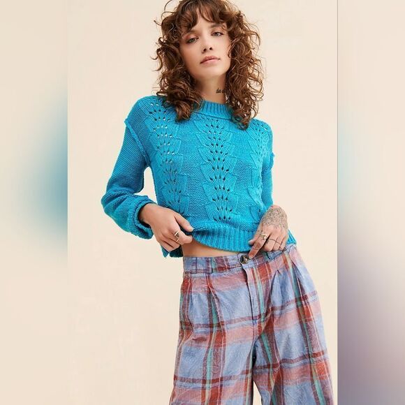 NWOT Free People Bell Song Pullover - Picture 3 of 6